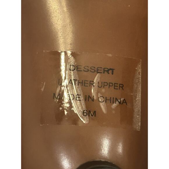 Dessert Red Studded Sandals size 6M - Picture 6 of 6